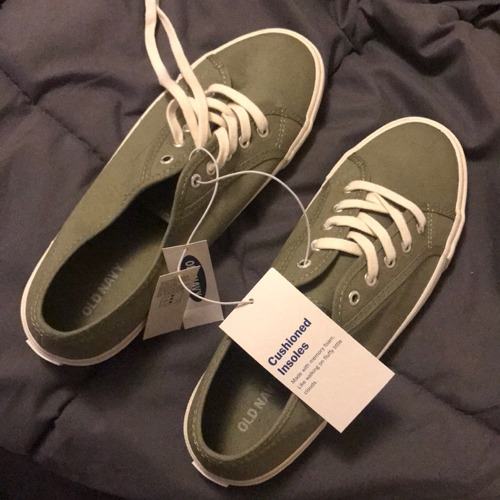 Flat canvas sneakers from old navy